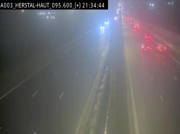 Webcam autoroute Belgique - Herstal - E40 direction Aix-la-Chapelle - BK 97