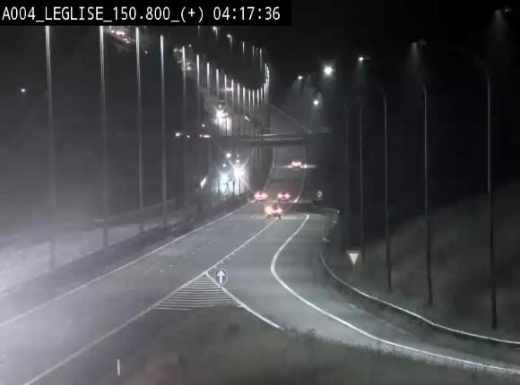 Caméra autoroute Belgique - Côte de Léglise, E411(A4) direction Luxembourg