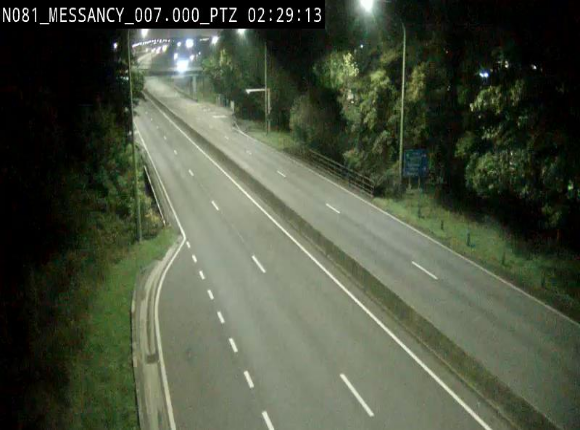 Webcam sur la N81 (E411) à hauteur du Cora Messancy. Vue orientée vers Arlon