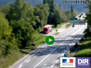 Webcam info trafic à proximité de Vizille sur la N85, au niveau du point de vue du Saut du Moine à Champagnier