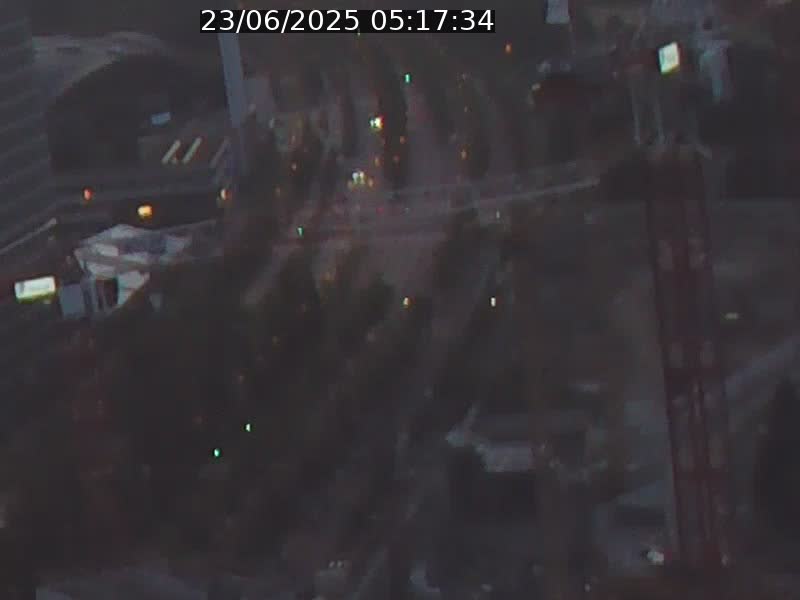 Webcam sur l'avenue John Fitzgerald Kennedy (N51) avec vue orientée vers le Findel