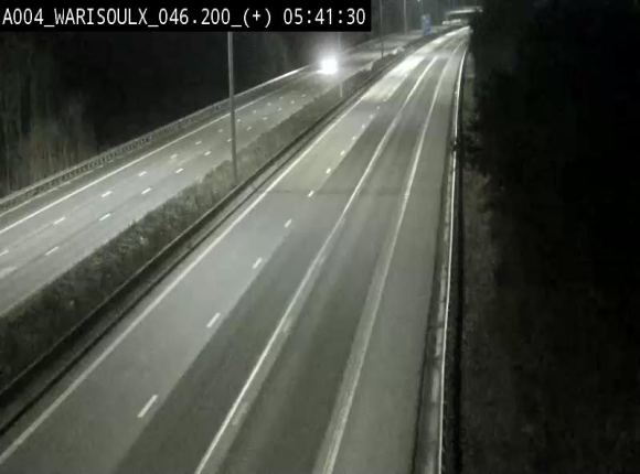 Webcam autoroute Belgique - Warissoulx - E411 - BK 46.2