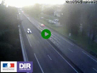 Webcam routière à Le Chambon-Feugerolles sur la RN88 entre Firminy et Saint-Etienne