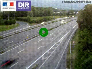 Caméra routière à hauteur de la sortie 15 Chambéry-centre au PK 4,103 en direction d'Albertville