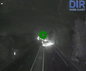 Webcam sur le périphérique de Caen (N814) à l'est de la ville, à Mondeville hauteur de la sortie 2, Presqu'île-Rives de l'Orne, au bout de l'autoroute A13