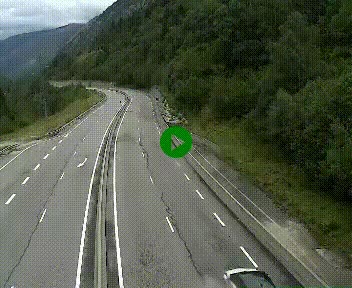 Webcam L'Hospitalet-près-l'Andorre sur N20, en direction d'Andorre