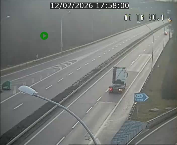 Traffic live webcam Luxembourg Grevenmacher - A1 direction Luxembourg - BK 30.1