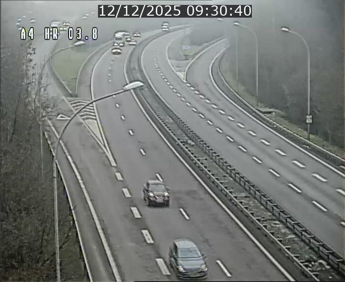 Webcam traffic A4 Luxembourg - BK 3.8 - Leudelange (direction Esch sur Alzette)
