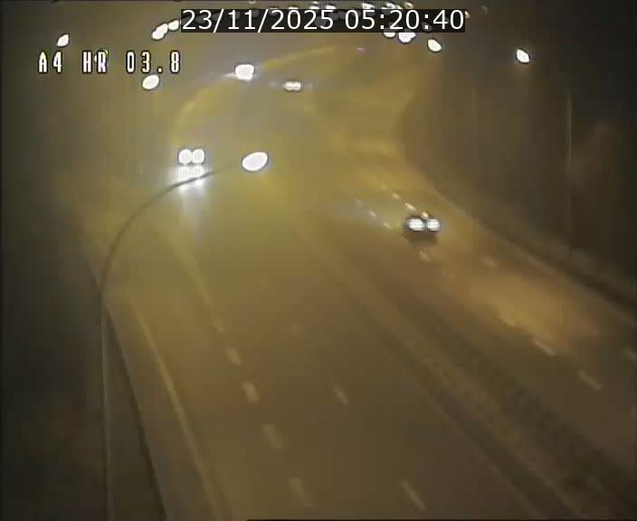 Webcam traffic A4 Luxembourg - BK 3.8 - Leudelange (direction Esch sur Alzette)