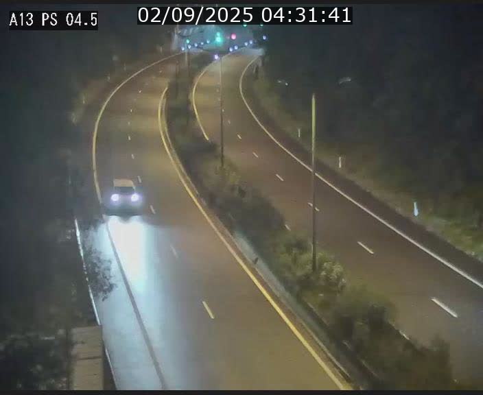 Traffic live webcam Luxembourg Differdange - A13 direction Esch-sur-Alzette - BK 4.5