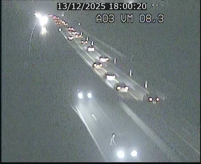 Traffic live webcam Luxembourg Bettembourg - A3 - BK 8.3 - direction France