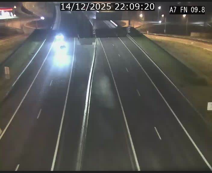 Caméra trafic Luxembourg - A7, Tunnel Gousselerbierg, sortie sud, direction rond-point Lorentzweiler (BK 9.9)