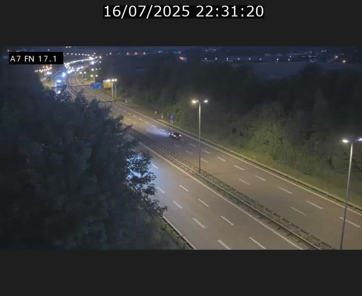 Caméra trafic Luxembourg - A7, Merscherbierg direction Mersch