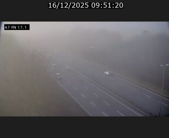 Caméra trafic Luxembourg - A7, Merscherbierg direction Mersch