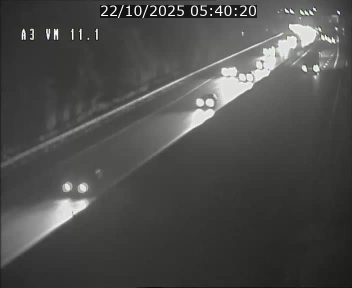 Webcam à la frontière franco-luxembourgeoise, avant la Croix de Bettembourg - BK 11.1 - direction Luxembourg-ville