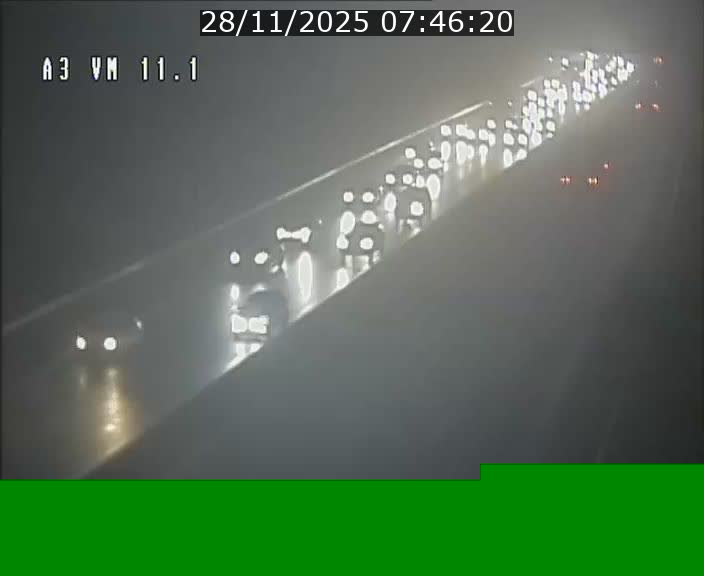 Webcam à la frontière franco-luxembourgeoise, avant la Croix de Bettembourg - BK 11.1 - direction Luxembourg-ville