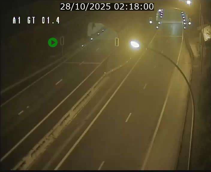 Traffic live webcam Luxembourg Hesperange - A1 direction Kirchberg - BK 1.4