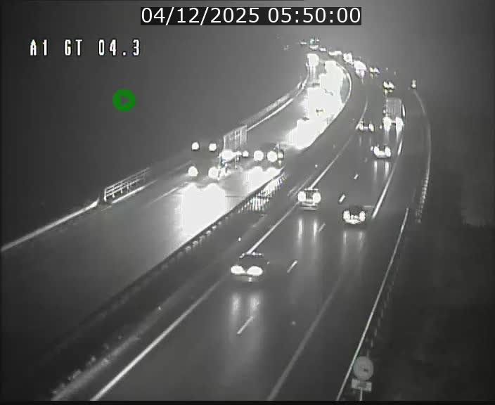 Traffic live webcam Luxembourg Itzig - A1 direction Sandweiler - BK 4.3