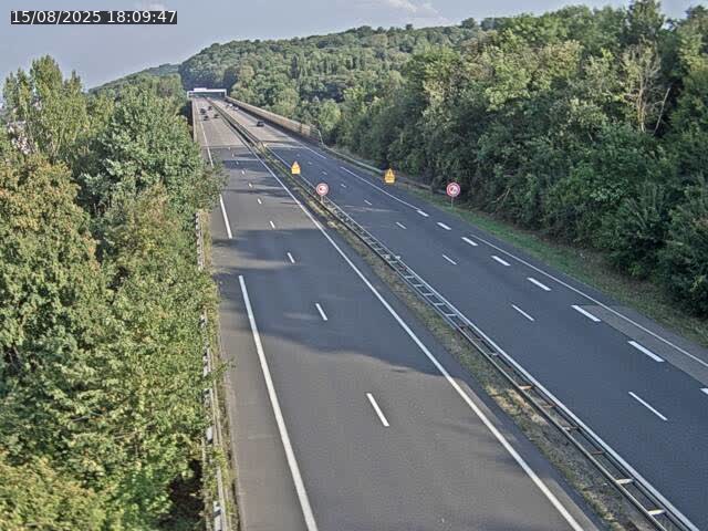 Caméra autoroute France - A30, Hayange direction Metz