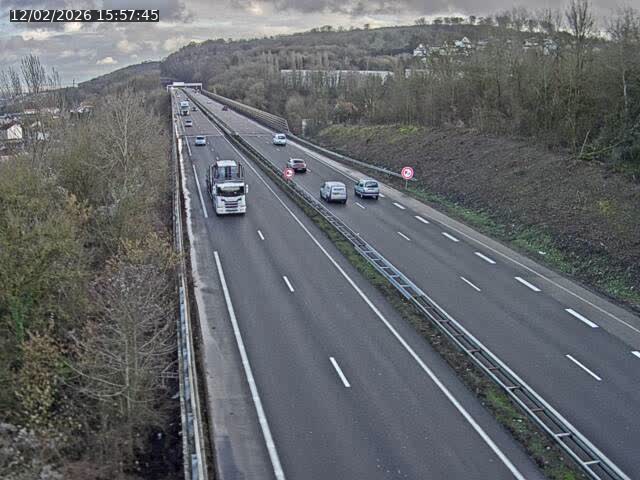 Caméra autoroute France - A30, Hayange direction Metz