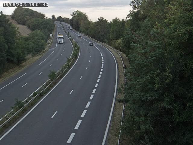 Caméra autoroute France - A33, Rosières direction Lunéville