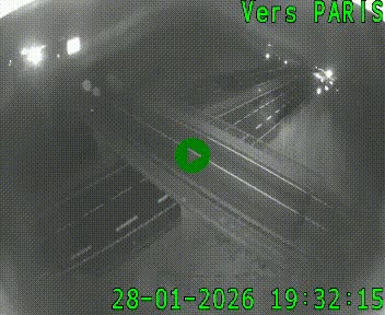 Clone of Caméra routière sur l'autoroute A20 au nord de Limoges, à la jonction avec la N520. Vue orientée vers Paris