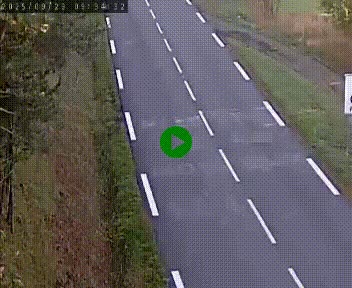 Caméra routière France - N102, au niveau du col de Montmirat à Saint-Etienne-du-Valdonnez à 1039 mètres d'altitude