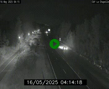 Webcam sur le périphérique de Nantes (N844) à hauteur de Porte de la Chapelle, au nord de la ville