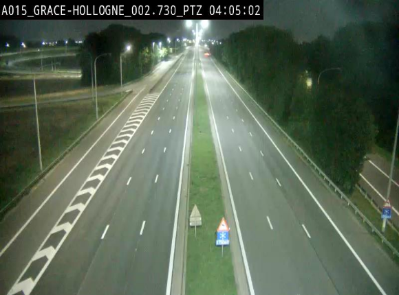 Caméra trafic Belgique - Grâce-Hollogne - E42, jonction avec A604, direction Loncin/Aéroport de Liège -  BK 3.2
