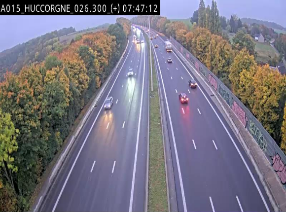 Webcam autoroute Belgique - Viaduc de Huccorgne - E42 