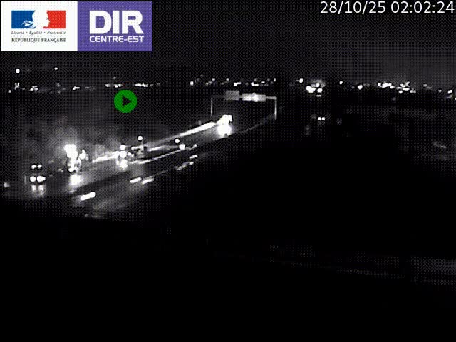 Webcam autoroute sur A450 à Pierre-Bénite en direction de Lyon et de l'autoroute A7
