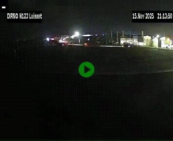 Webcam en périphérie de Chartres sur la N123, à hauteur de Luisant. Vue orientée vers Chartres