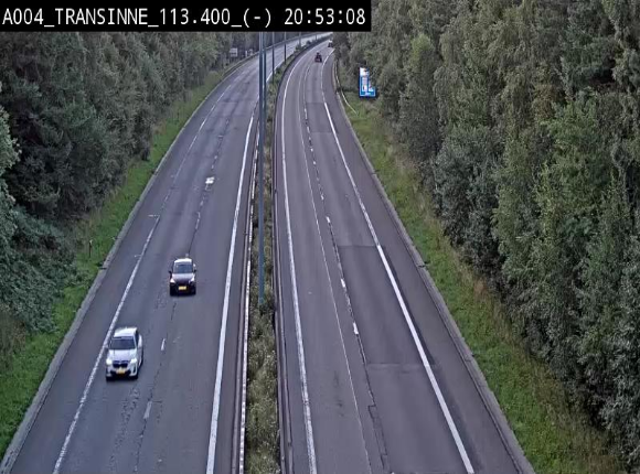 Caméra trafic E411 (A4) - Transinne direction Namur - BK 113.425