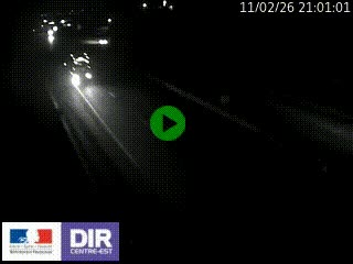 Webcam routière à Saint-Etienne-Terrenoire sur la RN88 avant la jonction entre l'A72 et le Boulevard Périphérique de Saint-Etienne