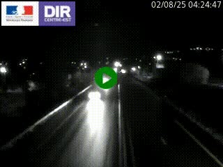 Caméra autoroute à Saint-Etienne (Les Littes) à hauteur du Ikea Saint-Etienne sur l'A72 en direction de Roanne