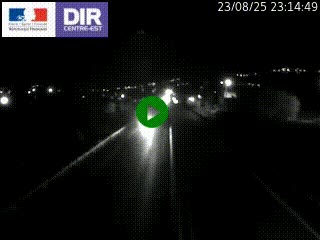 Caméra autoroute à Saint-Etienne (Les Littes) à hauteur du Ikea Saint-Etienne sur l'A72 en direction de Roanne