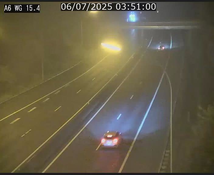 Traffic live webcam Luxembourg Capellen - A6 - BK 15.4 - direction Luxembourg/France/Allemagne