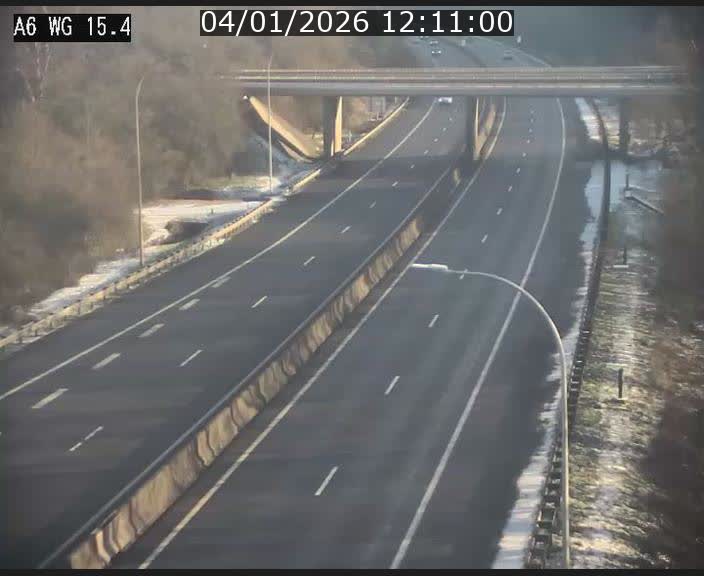 Traffic live webcam Luxembourg Capellen - A6 - BK 15.4 - direction Luxembourg/France/Allemagne