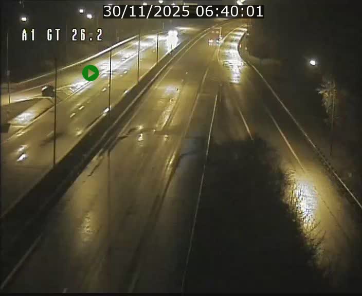 Traffic live webcam Luxembourg Grevenmacher - A1 direction Allemagne - BK 26.2