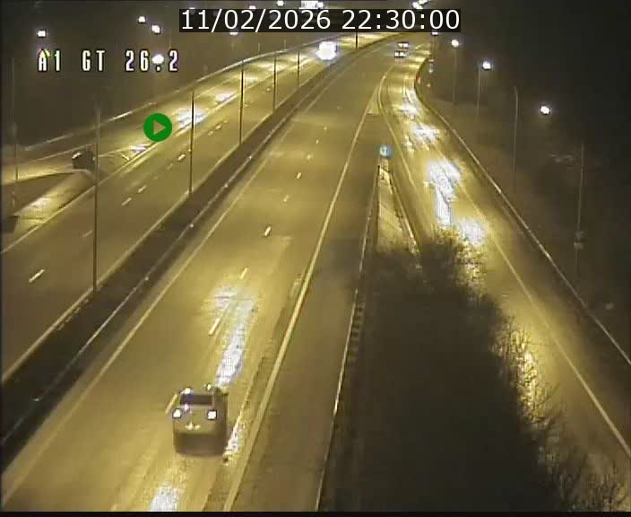 Traffic live webcam Luxembourg Grevenmacher - A1 direction Allemagne - BK 26.2