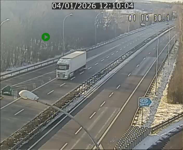Traffic live webcam Luxembourg Grevenmacher - A1 direction Luxembourg - BK 30.1