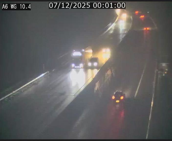 Traffic live webcam Luxembourg Mamer - A6 - BK 10.4 - direction Luxembourg/France/Allemagne