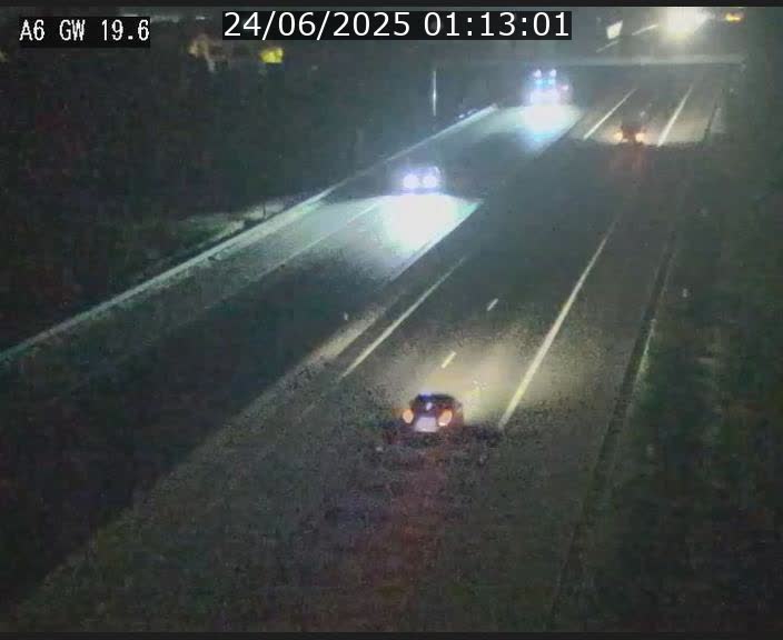 Traffic live webcam Luxembourg - Steinfort - A6 - BK 19.6 - direction Belgique