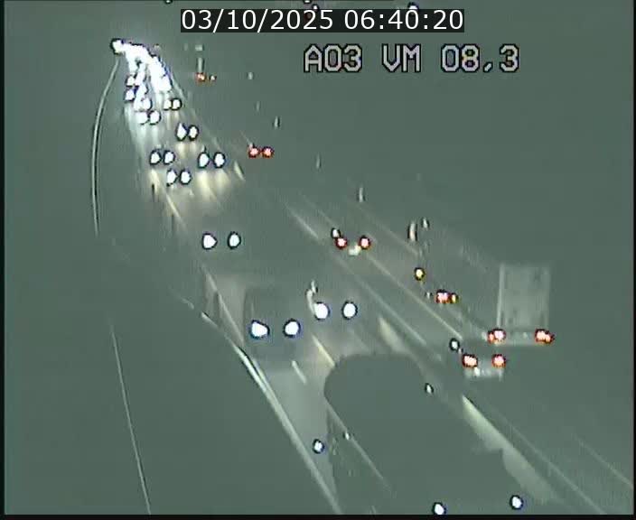 Traffic live webcam Luxembourg Bettembourg - A3 - BK 8.3 - direction France