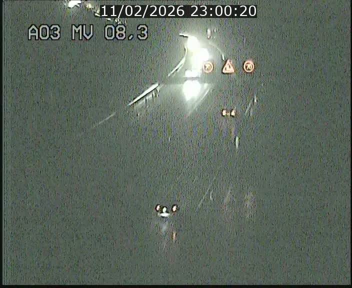 Webcam Autoroute après la Croix de Bettembourg en direction de Luxembourg sur l'A3