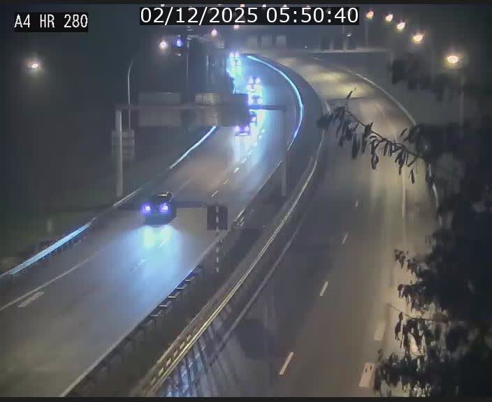 Webcam traffic A4 Luxembourg - BK 0.2 - P+R Bouillon (direction Luxembourg)