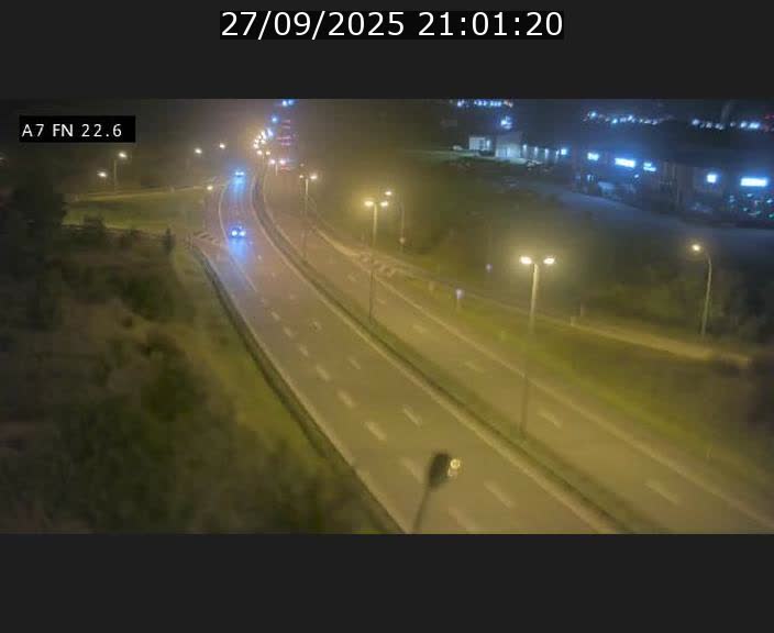 Caméra trafic Luxembourg - A7, Colmar-berg direction Mersch