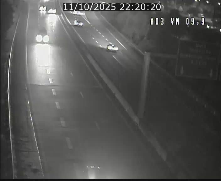 Webcam Autoroute à la Croix de Bettembourg - A3 - BK 9.9 - direction France