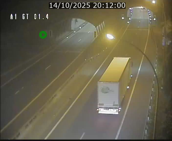 Traffic live webcam Luxembourg Hesperange - A1 direction Kirchberg - BK 1.4