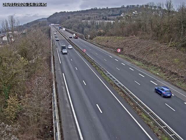 Caméra autoroute France - A30, Hayange direction Metz
